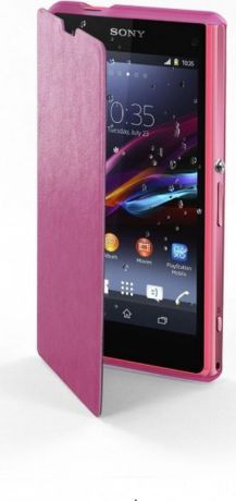 Чехол для сотового телефона Muvit MFX Easy Folio Case для Sony Xperia Z5, SEEAF0039, розовый