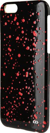 Чехол для сотового телефона OXO Dot Cover Case для iPhone 6/6S, XCOIP64DGLBK6, черный