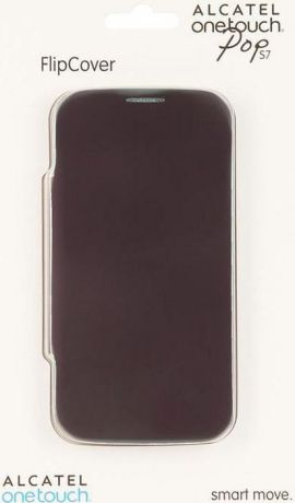 Чехол для сотового телефона Alcatel FC7045 Flip Cover для Pop S7, F-GCGC33J0H11C1-A1, фиолетовый