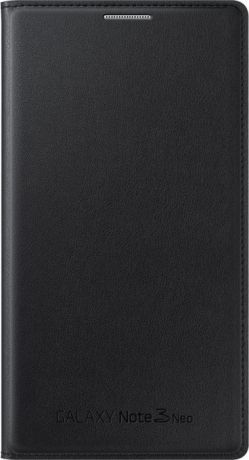 Чехол для сотового телефона Samsung Flip Wallet Note 3 Lite N750x, EF-WN750BBEGRU, черный
