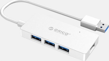 USB-концентратор Orico HS4U-U3, ORICO HS4U-U3-WH, белый