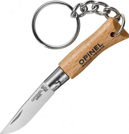 Нож-брелок Opinel №2, R38925, длина лезвия 3,5 см