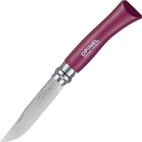 Нож Opinel №7, R39096, фиолетовый, длина лезвия 8 см