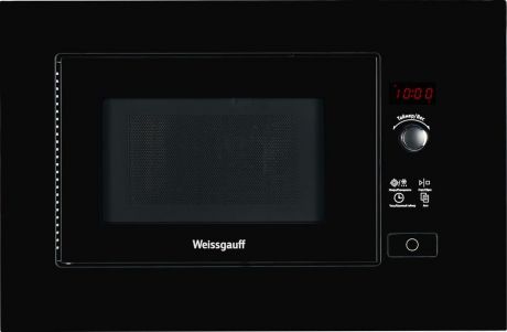 Встраиваемая микроволновая печь Weissgauff HMT 206, черный