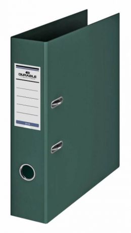 Папка-регистратор Durable 3110-32, A4 70 мм, ПВХ, цвет: темно-зеленый