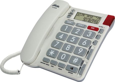 Телефон Ritmix RT-570, слоновая кость
