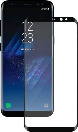 Защитное стекло Deppa для Samsung Galaxy S8 SM-G950, 62349, черный