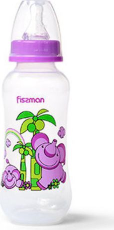 Бутылочка для кормления Fissman, 6883, фиолетовый, 300 мл