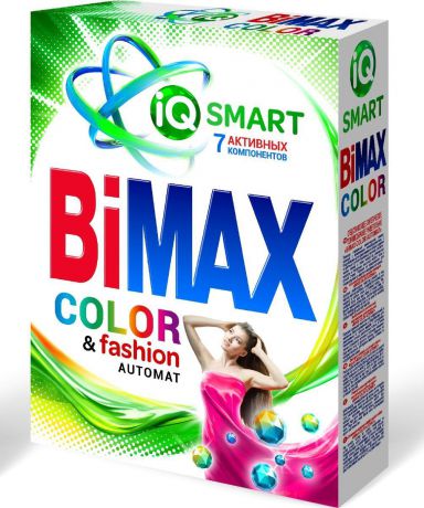 Стиральный порошок BiMAX Color&Fashion, 970-1, автомат, 400 г
