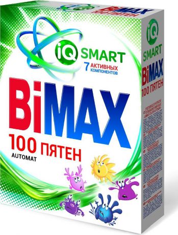 Стиральный порошок BiMAX 100 пятен, автомат, 982-1, 400 г