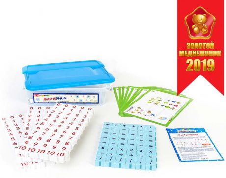 Пластиковый конструктор Morphun "ПРОцифры Maths Set Blue/Clear Tub ", 42045SDRU