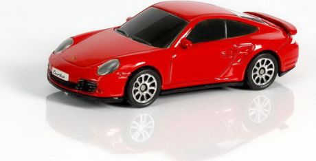 Машинка Uni-Fortune Toys RMZ City Porsche 911 Turbo, 1:64, 344019S-RD, красный