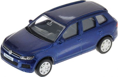Машинка Uni-Fortune Toys RMZ City Volkswagen Touareg без механизмов, 1:64 344022 цвет синий коричневый