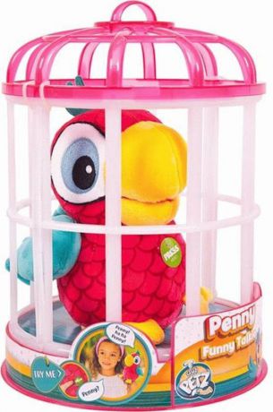 Интерактивная игрушка IMC Toys Club Petz Funny "Попугай Penny", 95038