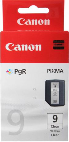 Картридж Canon PGI-9Clear для струйных принтеров Canon MX7600, iX7000. Прозрачный. 1635 страниц.