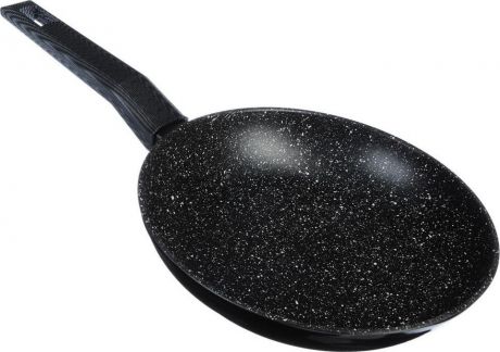 Сковорода Satoshi Карбон с антипригарным покрытием, 846452, черный, диаметр 24 см