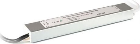 Блок питания Gauss для светодиодной ленты пылевлагозащищенный, 202023030, 30W, 12V, IP66, 1/50