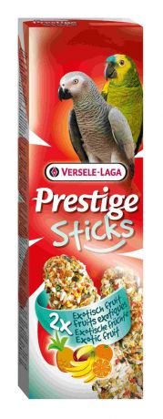 Лакомство "Versele-Laga" для крупных попугаев, палочки с экзотическими фруктами, 2х70 г