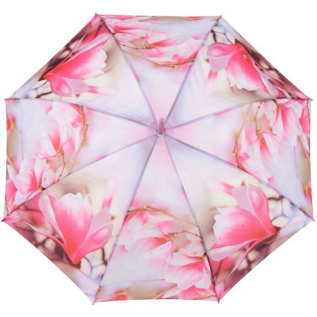 Зонт-трость женский "Zest", цвет: розовый. 216255-38