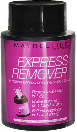 Maybelline New York Экспресс-средство для снятия лака, с экстрактом миндяля, 75 мл
