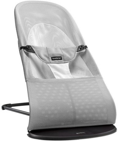 Кресло-шезлонг BabyBjorn "Balance Soft Air", цвет: серый