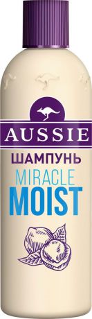 Aussie Шампунь "Miracle Moist", для сухих и поврежденных волос, 300 мл