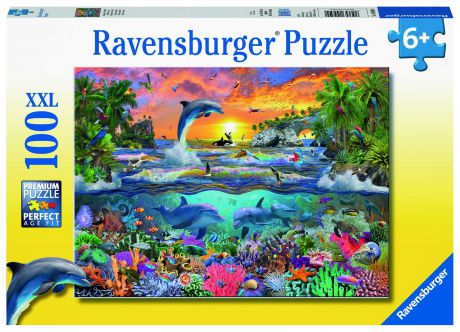 Пазл Ravensburger "Тропический рай" 100 шт арт.10950