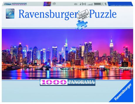 Пазл RAVENSBURGER панорамный "Огни ночного Манхеттэна" 1000 шт арт. 15078