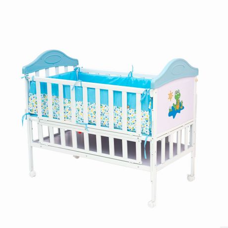 Манеж-кроватка Babyhit SLEEPY голубой