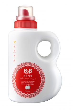Жидкое средство для стирки B&B Гель для стирки детского белья с первых дней жизни. 100 стирок! Корея, прозрачный, 1500 мл.