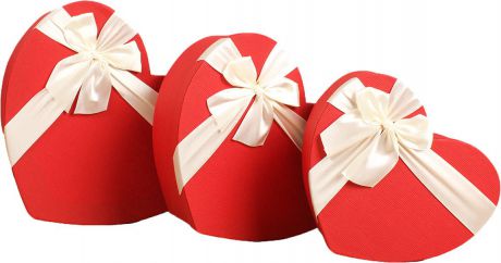 Набор подарочных коробок "3 в 1 Сердца", 2676213, 3 шт