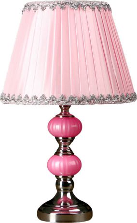 Настольный светильник Risalux Мечта, E27, 3218469, розовый, 28 х 28 х 44 см