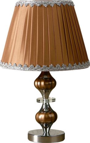 Настольный светильник Risalux Орфей, E27, 3218468, коричневый, 28 х 28 х 44 см