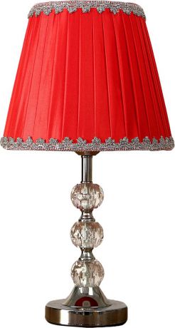 Настольный светильник Risalux Немезида, E27, 40W, 2800133, красный, 25 х 25 х 43 см