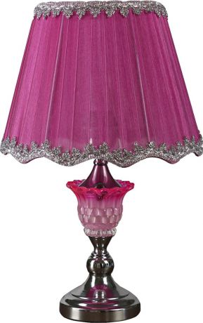 Настольный светильник Risalux Страсть, E27, 3629902, розовый, 28 х 28 х 43 см