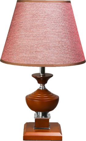 Настольный светильник Risalux Понтарлье, E27, 25W, 3723512, коричневый, 30 х 30 х 49 см