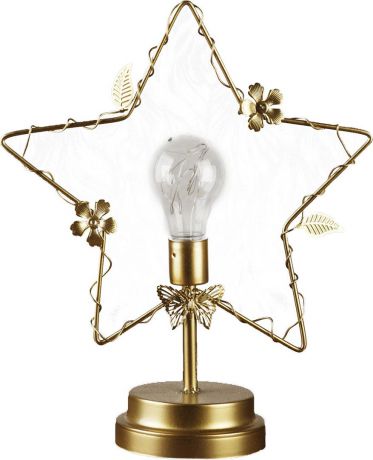 Настольный светильник лофт Risalux Дикая Звезда, LED, 1W, 3502597, 34 х 12 х 12 см