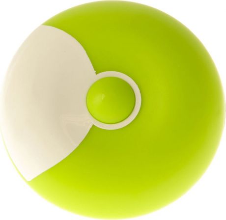 Ночник Risalux Круг, LED, 2550102, белый, зеленый, 2,5 х 8,5 х 8,5 см
