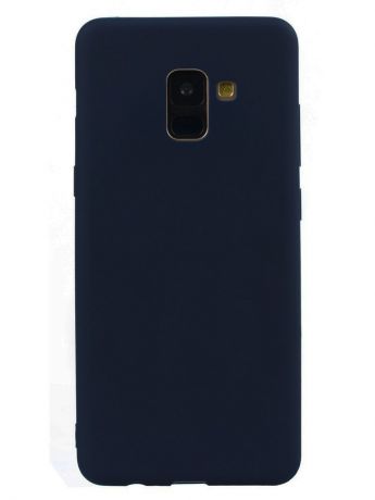 Чехол для сотового телефона With love. Moscow "Mono" для Samsung Galaxy A8 Plus (2018), синий