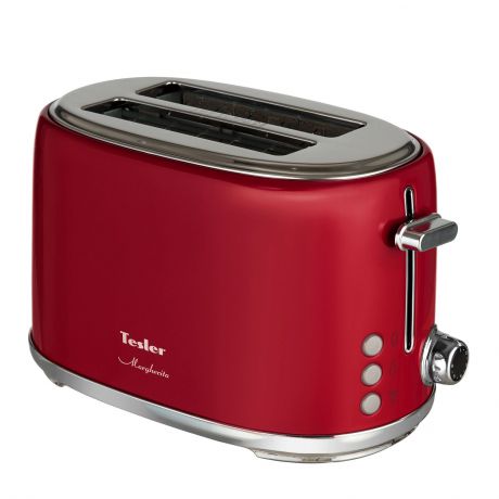Тостер Tesler TT-255 RED, красный