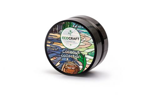 Маска косметическая ECOCRAFT Cosmetics для лица увлажняющая и питательная "Coconut collection" Кокосовая коллекция, 60 мл