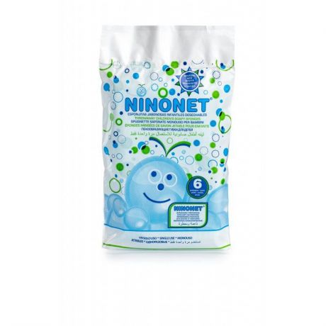 Ninonet пенообразующие губки для детей