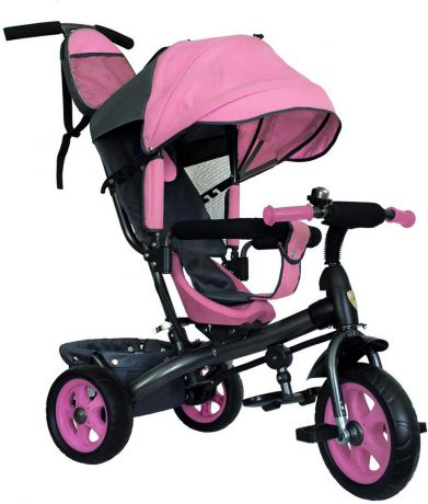 Велосипед трехколесный для девочки Лучик Vivat 2, 3409404, розовый