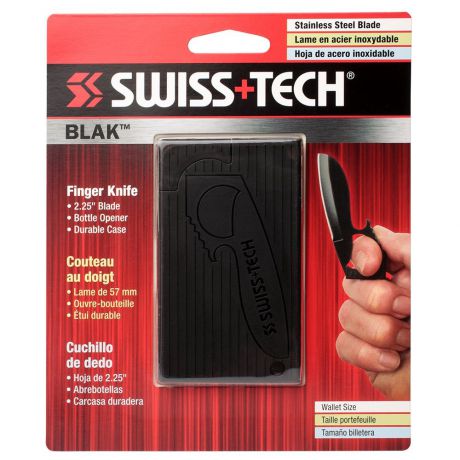 Мультитул Swiss+Tech ST45029, черный