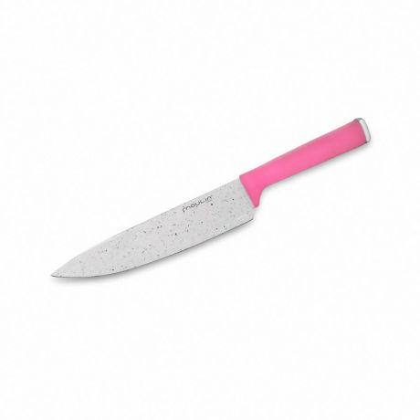 Кухонный нож MOULINvilla KF-020, розовый