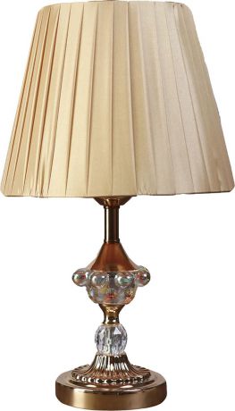 Настольный светильник Risalux Элегия, E27, 3629898, бежевый, 25 х 25 х 42 см