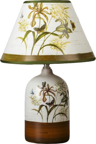 Настольный светильник Risalux Полевые цветы, E14, 25W, 3563864, 25 х 25 х 37,5 см