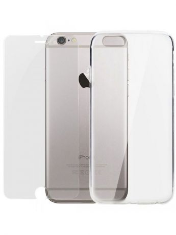 Чехол для сотового телефона UVOO "Carbon kit" для Apple iPhone 6/6s, прозрачный