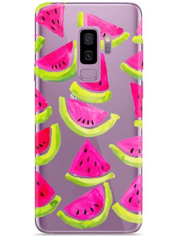 Чехол для сотового телефона With love. Moscow "Art design" для Samsung Galaxy S9 Plus, розовый