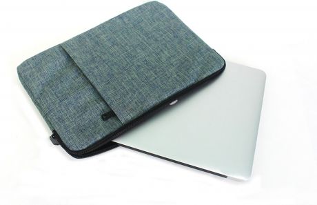 Чехол для ноутбука Vivacase VCN-COV13-jeans к MacBook 12-13.3", голубой